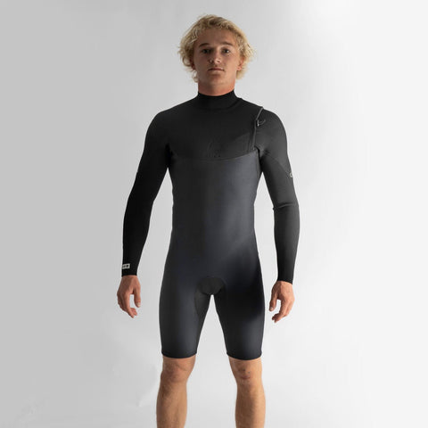 Wetsuit & Protection FOLLOW Zipperless 2/2mm L/S Spring black 2022