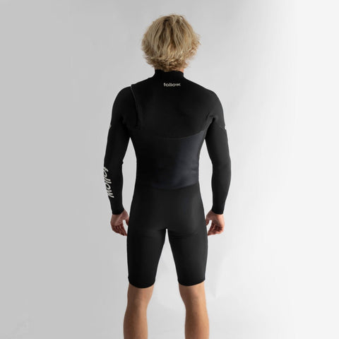 Wetsuit & Protection FOLLOW Zipperless 2/2mm L/S Spring black 2022
