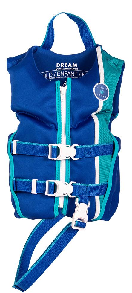 Wetsuit & Protection Liquid Force Dream Child CGA Vest navy-aqua