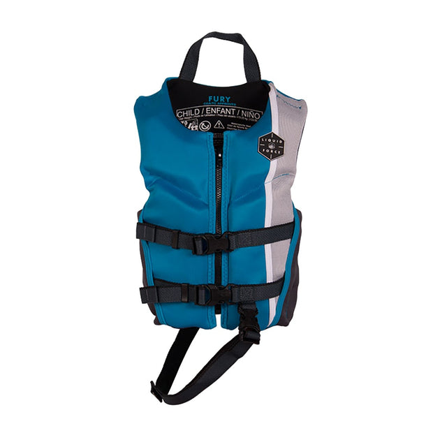 Wetsuit & Protection Liquid Force Fury Child CGA Vest blu-gry 2022