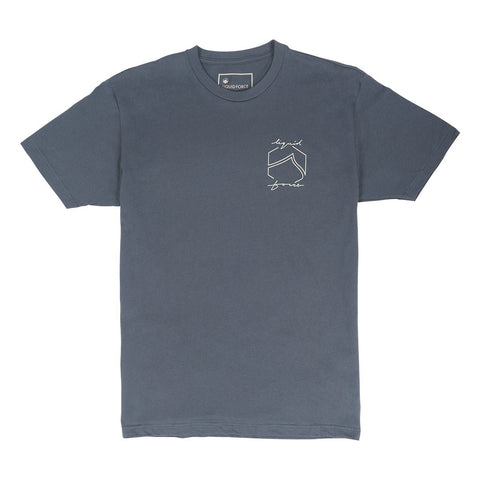 Fashion LIQUID FORCE Liner Tee indigo