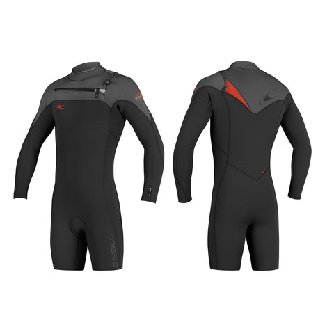 Wetsuit & Protection ONEILL Hyperfreak FZ 2mm L/S Spring blk