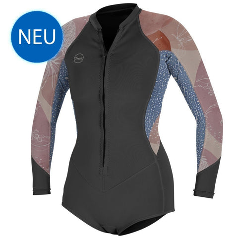 Wetsuit & Protection ONEILL wms Bahia 2/1 Front Zip L/S Short Spring