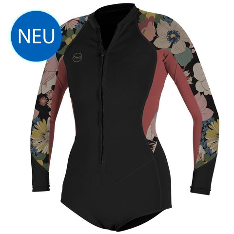 Wetsuit & Protection ONEILL wms Bahia 2/1 Front Zip L/S Short Spring