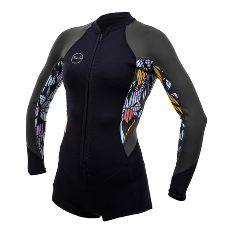 Wetsuit & Protection ONEILL wms Bahia 2/1 Front Zip L/S Short Spring