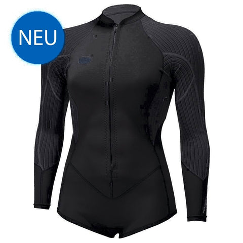 Wetsuit & Protection ONEILL wms Blueprint 2/1,5 Front Zip L/S Surf Suit