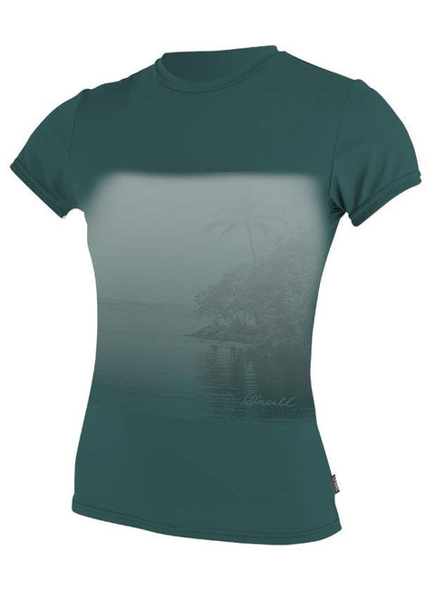 Wetsuit & Protection ONEILL Wms Graphic S/S Rash Tee