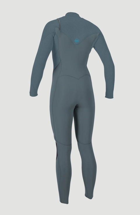 Wetsuit & Protection ONEILL wms Hyperfreak 5/4+ Chest Zip Full Gunmtl