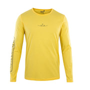 Fashion RELEASE Waves Longsleeve yellow unisex