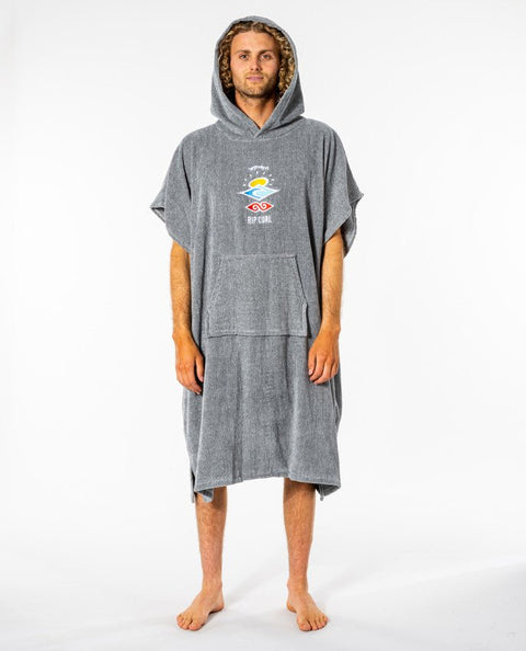 Fashion RIP CURL Icons Hooded Towel grey