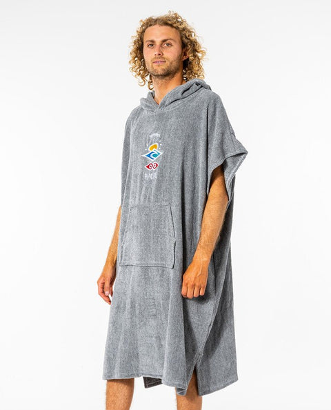 Fashion RIP CURL Icons Hooded Towel grey