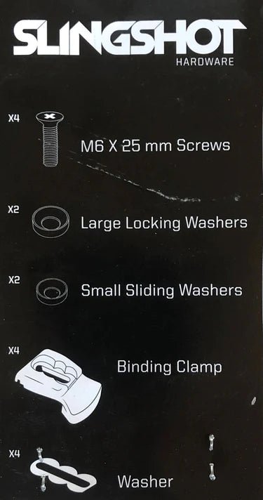 Brands SLINGSHOT Binding Clamp Hardware Set